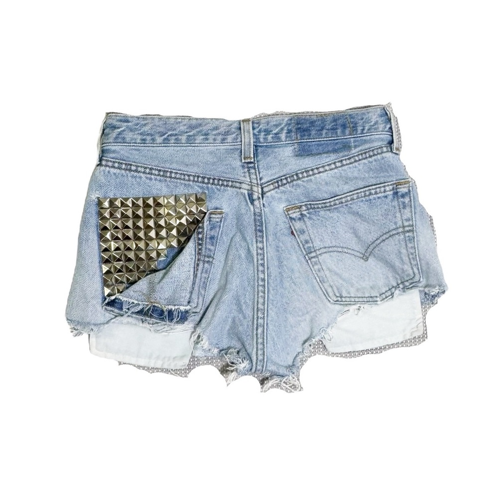 Levi’s Women’s Upcycled Denim Shorts size 26‎